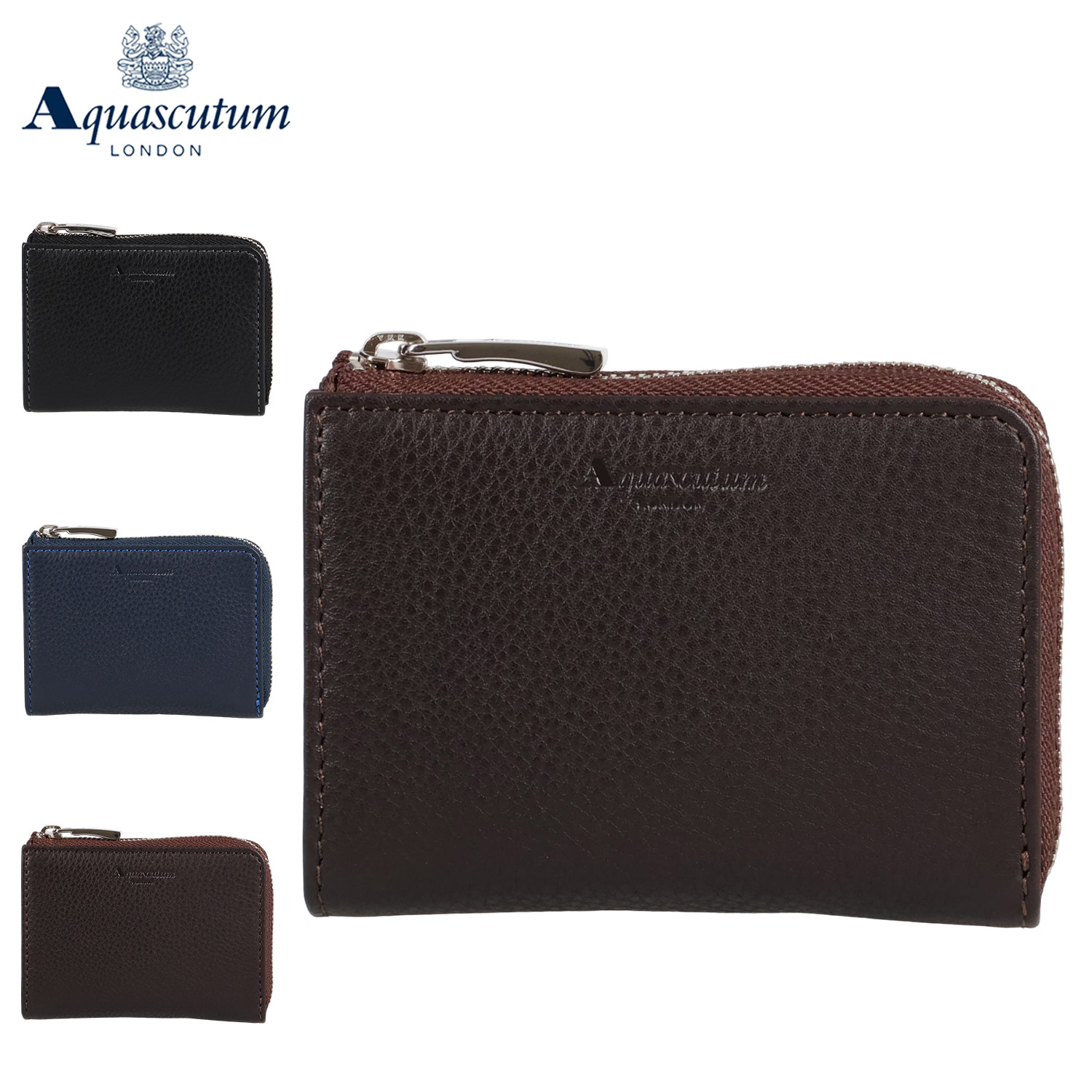 財布 小銭入れ コ メンズ L字ファスナー 本革 エプソン AQW-00331 5,863円