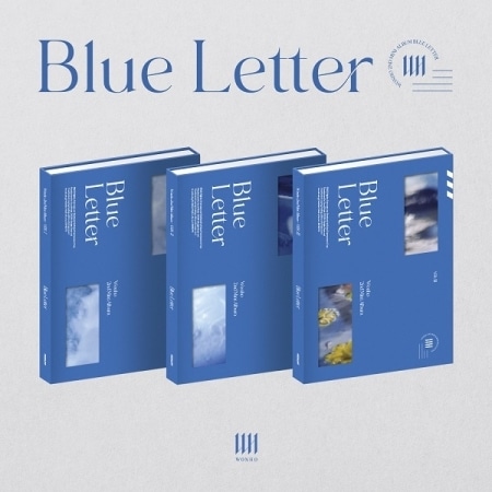 [当店追加特典]WONHO 2集ミニアルバム BLUE LETTER ウォノ 3種セット