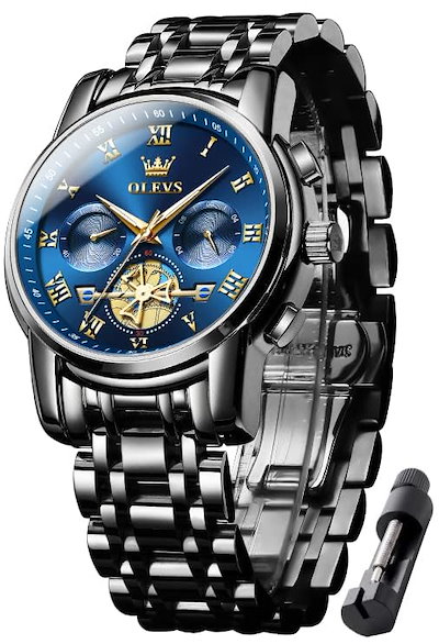 310 AZZARO アザロ クロノグラフ スモセコ デイト メンズ 腕時計