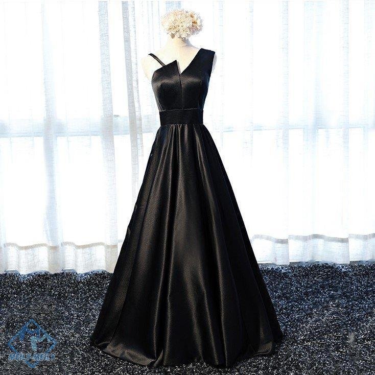 カラードレス 黒 安い ロング 花嫁 パーティードレス 演奏会 結婚式 フォーマルドレス 二次会 ロ