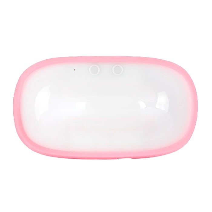 スマホ連動多機能LEDランプ SPACESHIP LAMP ピンク AJX90722