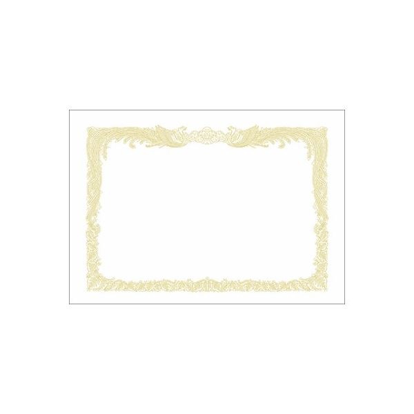 (まとめ)タカ印 賞状用紙 10-1160 A4縦書 百枚(×2セット)