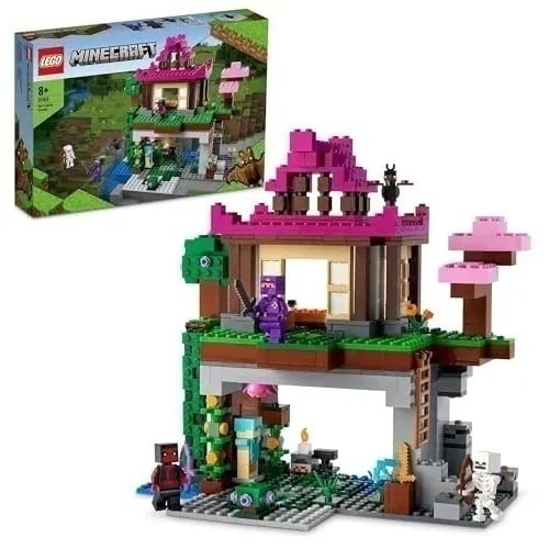 マインクラフト 訓練場 21183 おもちゃ ブロック プレゼント テレビゲーム 家 おうち 男の子 女の子 8歳以上