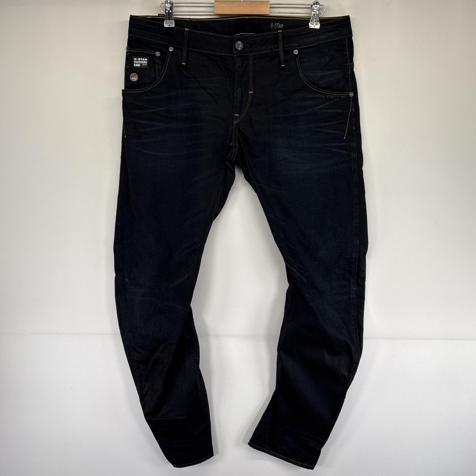 古着 デニムパンツ ダメージデニム 3D 加工 スリム スキニー ストレート w36 L32 ネイビー メンズ 6,391円