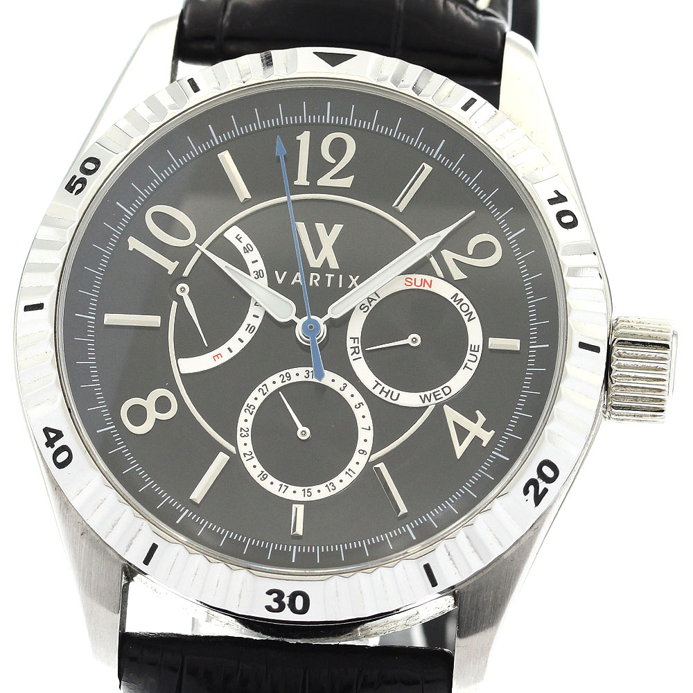 ヴァティックス VARTIX WA1VN アライブ デイデイト パワーリザーブ 自動巻き メンズ _902757【中古】 32,955円
