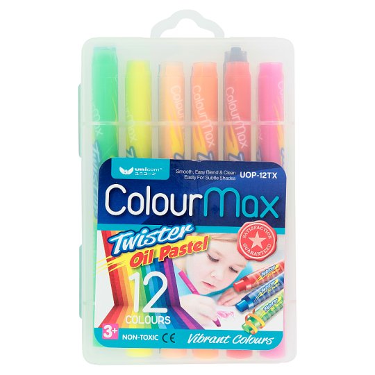 保証書付】 その他 Unicorn Colour Max Twister Oil Pastel 12 Colours