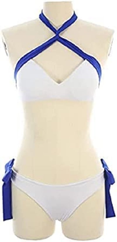 セイバー Saber 水着セット 水遊 ビキニ cosplay衣装 コスチューム 仮装 変装 文化祭 イベント
