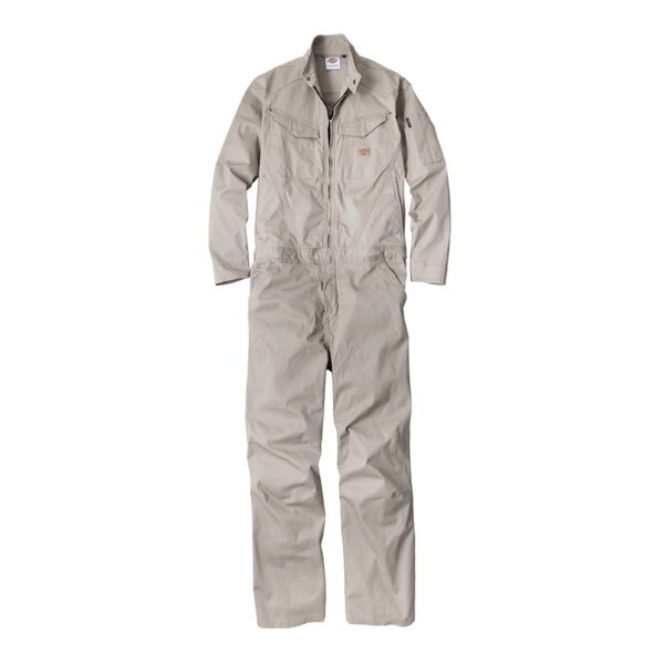 D916 アッシュ M ストレッチヘリンボーン ツナギ