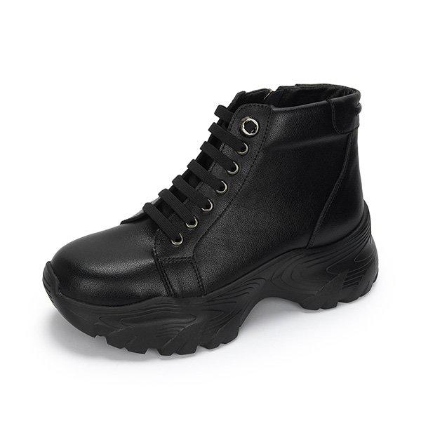 M. オノレ ソガ죽 スニカーブーツ ブラック 516423601AA