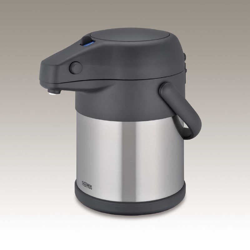 サーモス　ステンレスエアーポット (2.2L)　TAH-2200-SBK ステンレスブラック