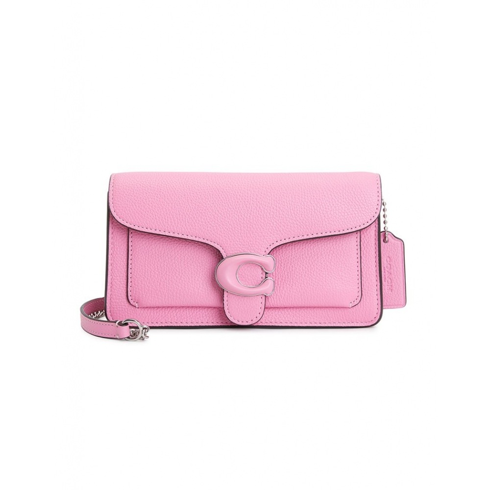 コーチタビーレディースチェーンショルダーバッグ CJ350 LH ビビッドピンク