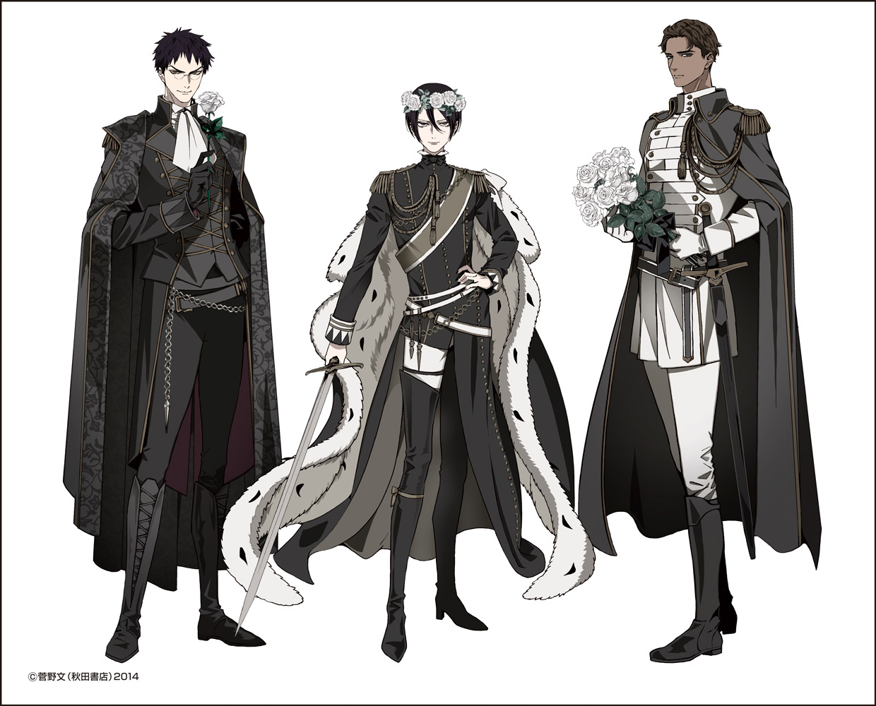 【新品/公式】 薔薇王の葬列_描き下ろしキャンバスアート【記念展ver.】 公式グッズ 公式ライセンス colleize コレイズ アニメ キャラクター グッズ 5,405円