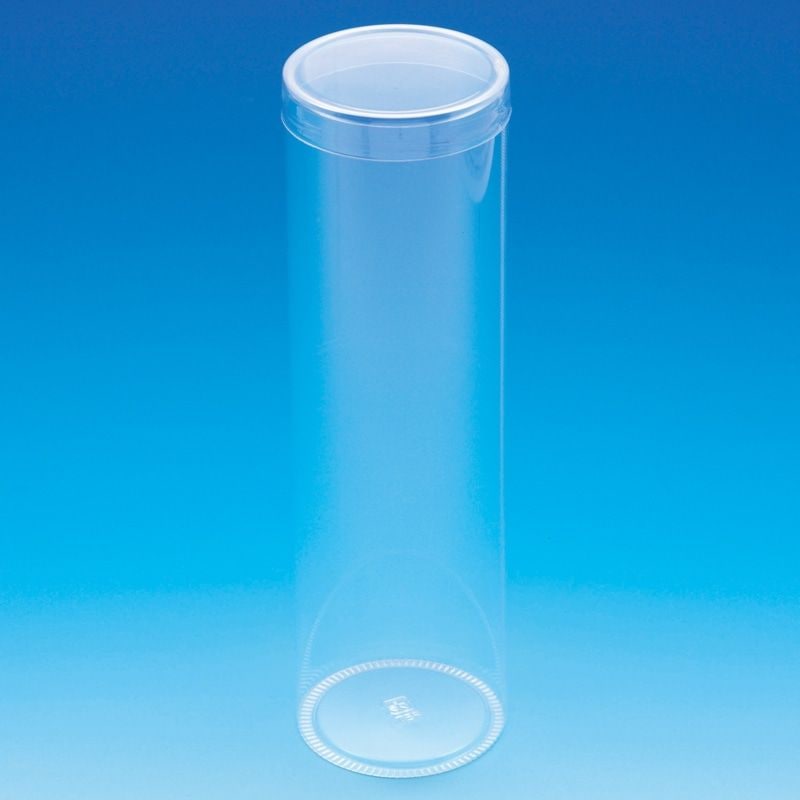 （まとめ買い）シモジマ HEIKO 箱 クリスタルボックス スタンダードタイプ PET円筒ケース 直径60x深さ200mm 10個 006854245 [x3セット]