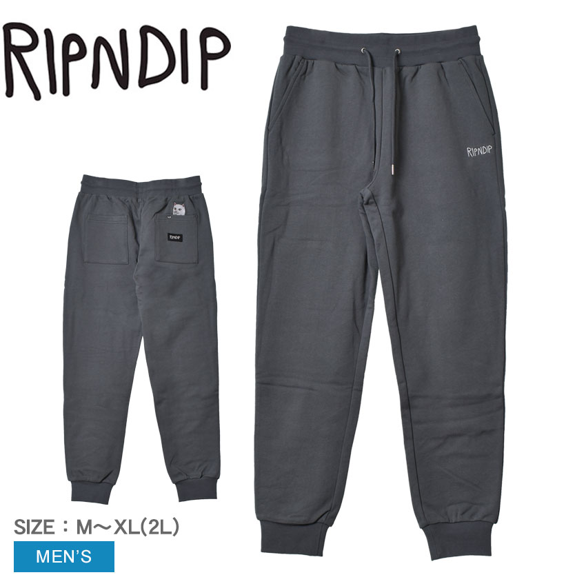 PEEK A NERM SWEATPANTS RND9517 メンズ ボトムス ズボン スウェット パンツ 裏起毛 ロング 部屋着 ダル着 シンプル ストリート ヒップホップ