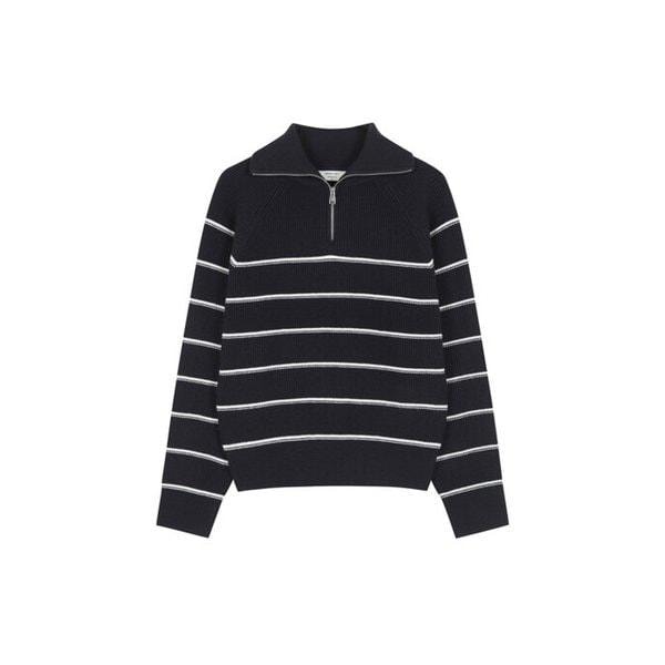 [始興店] 女性) ハーフジップ カラースセーター (SDN)