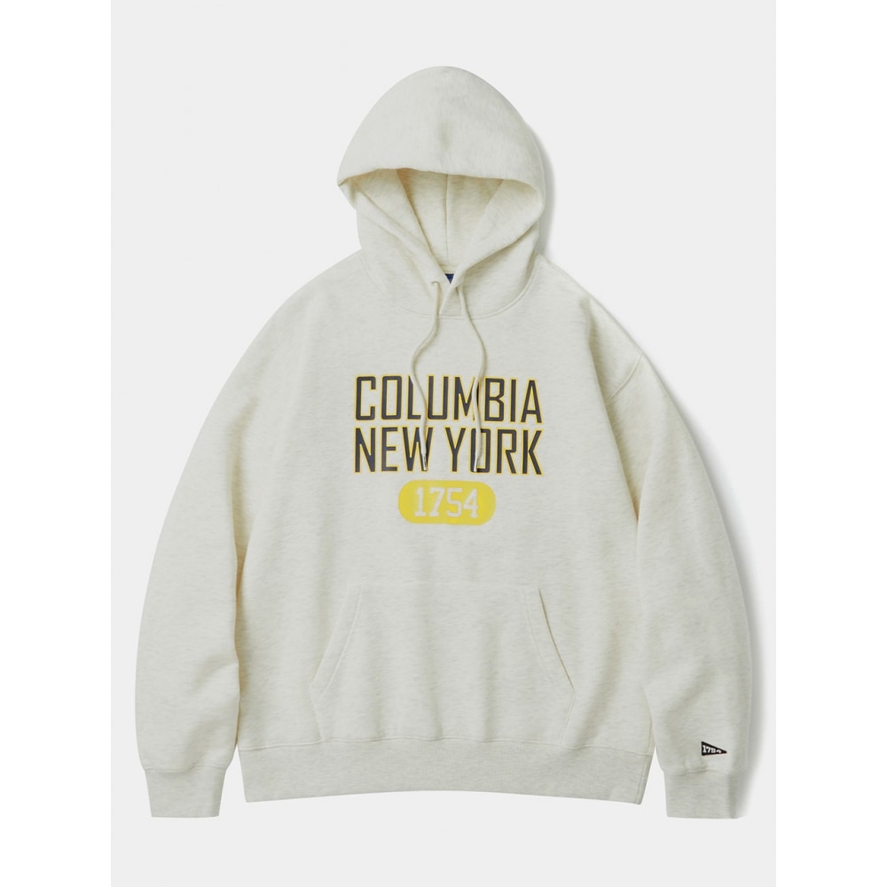 コロンビア大学 CU キャンパスフリースパーカーオートミール