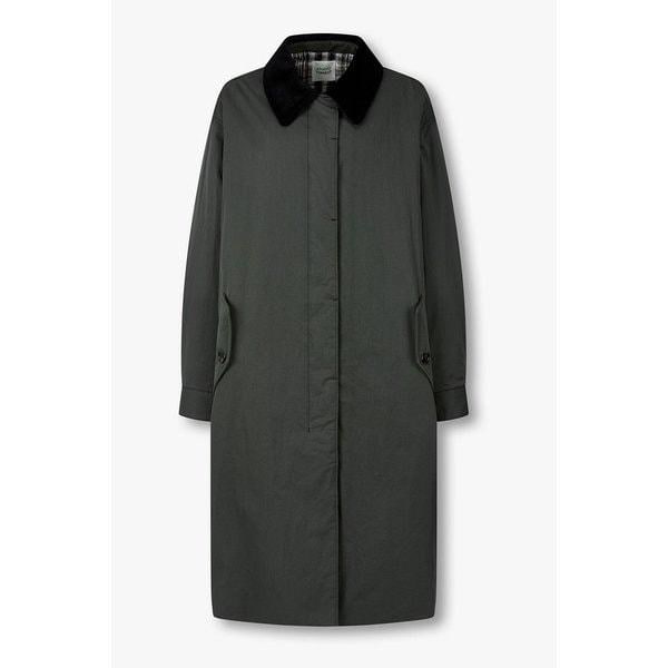 コーデュロイカラー パディングマックコート (9175413986)