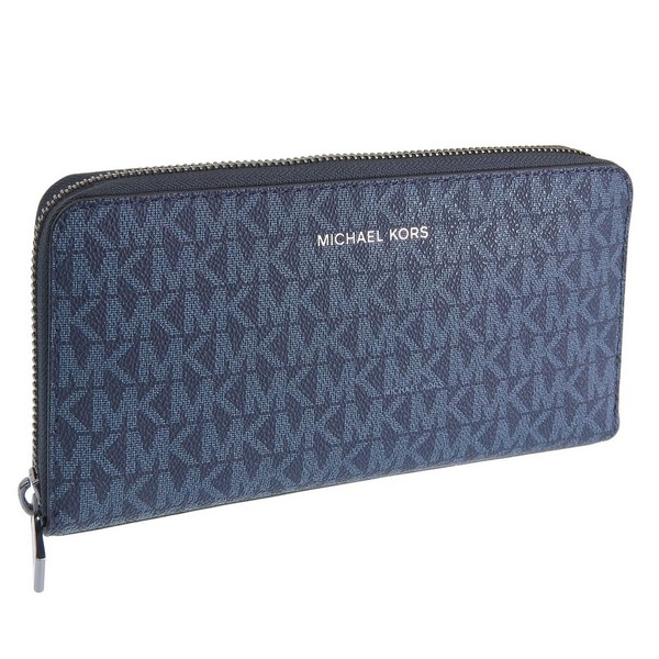 マイケルコース 財布 メンズ 長財布 アウトレット ネイビー COOPER TECH ZIP AROUND 36U9MCRE3B-ADMPLB MICHAEL KORS