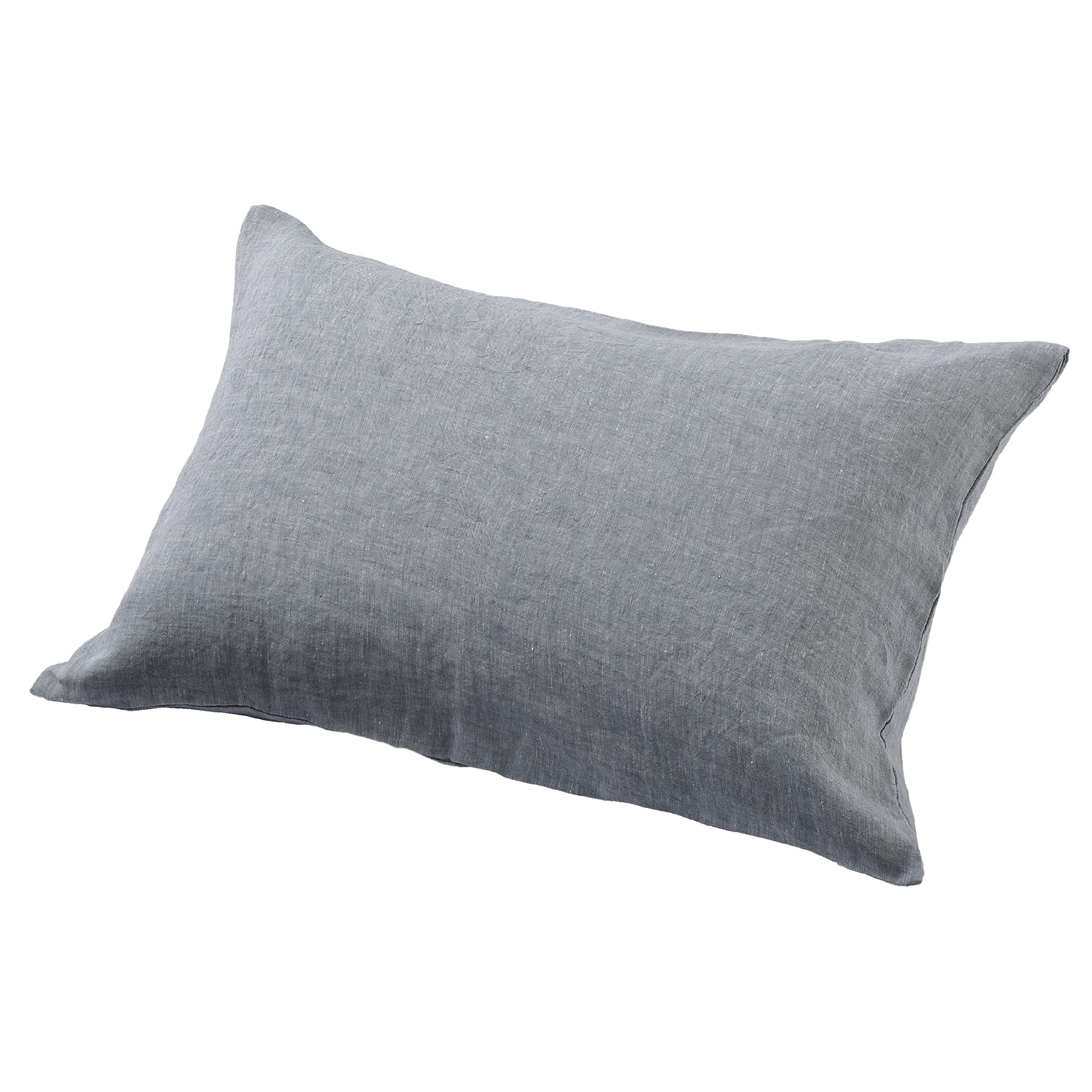 nishikawa 西川 枕カバー 63X43cmのサイズの枕に対応 ワイドサイズ 日本製 洗える 麻 近江の麻 速乾 さらさら 爽やか 触