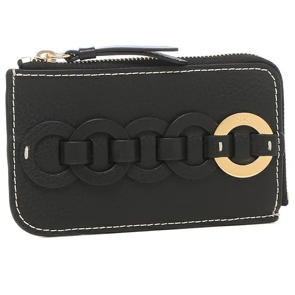 クロエ カードケース ダリル フラグメントケース ブラック レディース CHLOE CHC21SP1