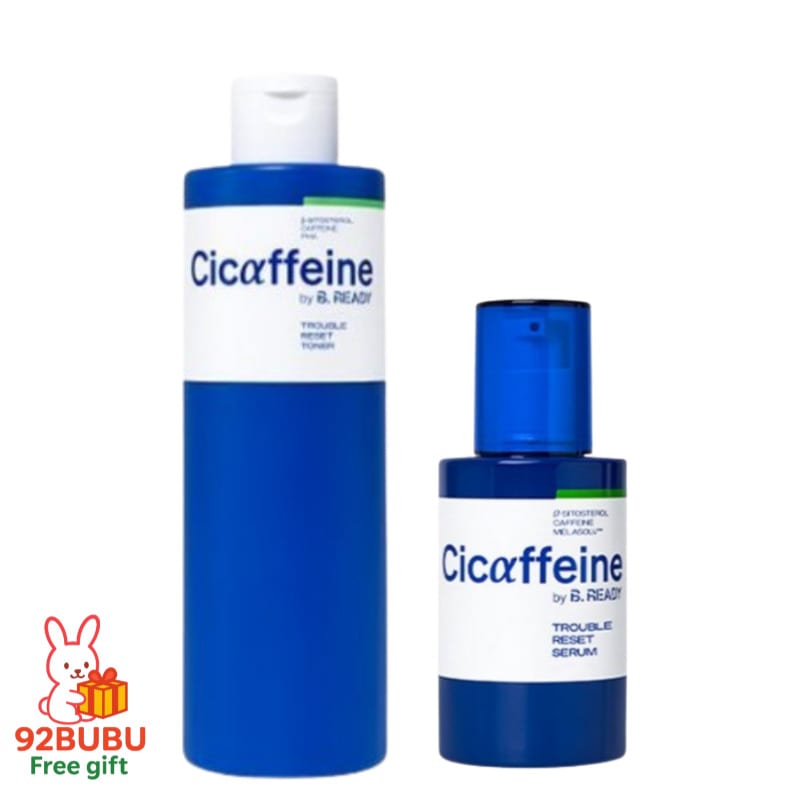 [ 人気 毛穴ケアセット] シカフェイン トラブルリセット セラム 40ml +トナー 250ml/シカ/カフェイン/毛穴引き締め/鎮静/ 黒ずみ/ニキビ跡/毛穴汚れ/化粧水美容液セット/拭き取り化粧