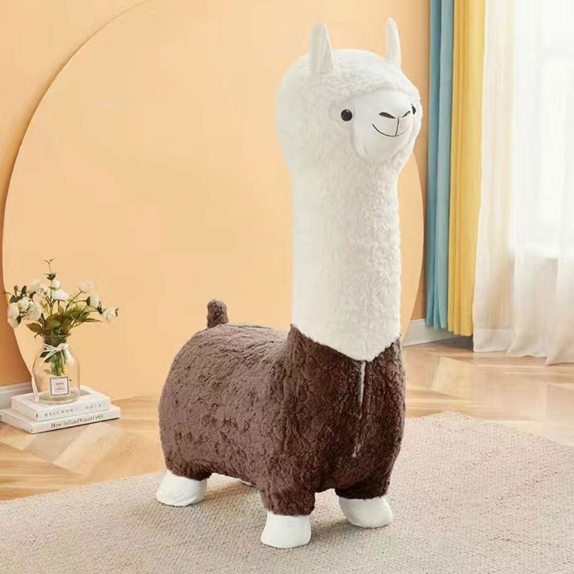 メガ割 動物スツール アニマルスツール 動物 ぬいぐるみ スツール ロースツール クッション もこもこ キッズチェア 座れるぬいぐるみ スツール