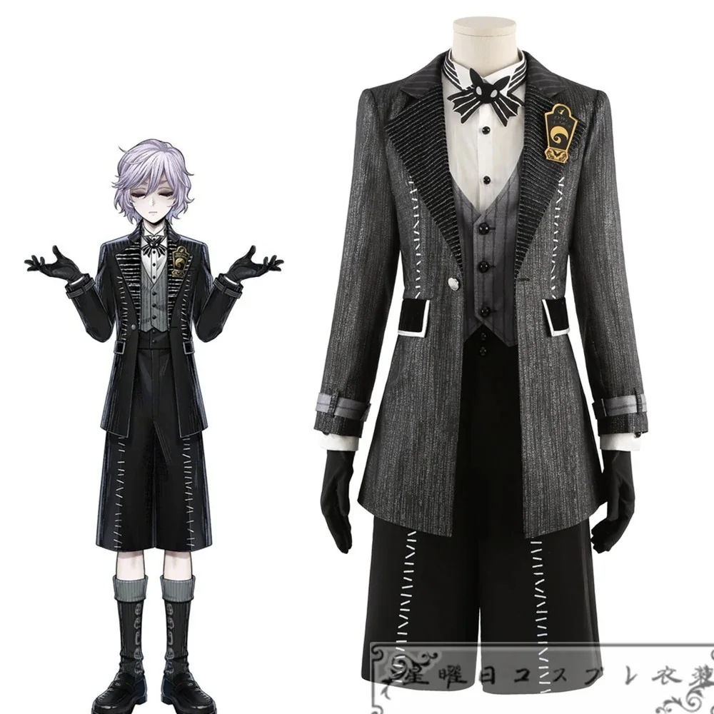 ツイステ Lost in the book ナイトメアースーツ 始まりのハロウィーン エペル Epel コスプレ衣装 コスチューム