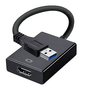 USB HDMI 変換 アダプタ USB3.0 ケーブル 5Gbps高速伝送 1080P対応