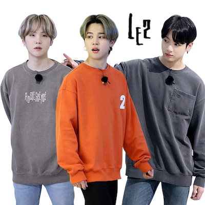 テテ着用　BTS ヌメロヴェントゥーノ　N°21 トレーナー テヒョン テテ着用 BTS ヌメロヴェントゥーノ N°21 トレーナー テヒョン