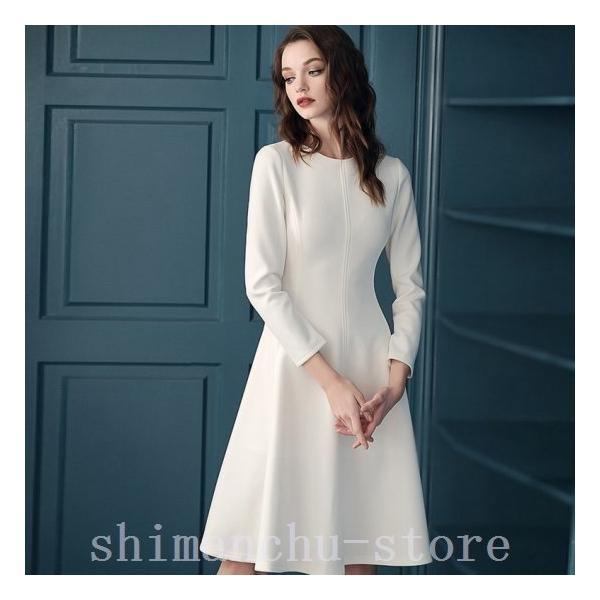 ドレスワンピース上品エレカンスハーティーワンヒースレディース二次会食事会女子会謝恩会発表会歓迎会フレアミディ丈ひざ丈 6,742円