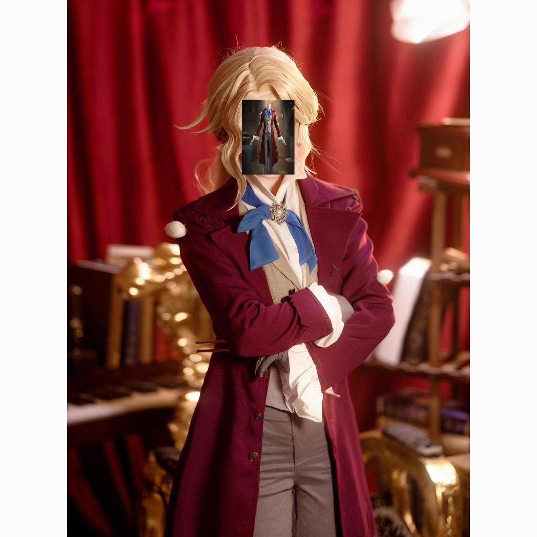 第五人格作曲家cos服新しい生存者コスプレアニメ服ゲーム音楽宴会演技服