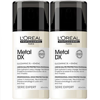 【送料無料】ロレアル ／ メタル DX コンセントレイテッド クリーム 100mL 【2個セット】（国内正規品）/ アウトバス トリートメント