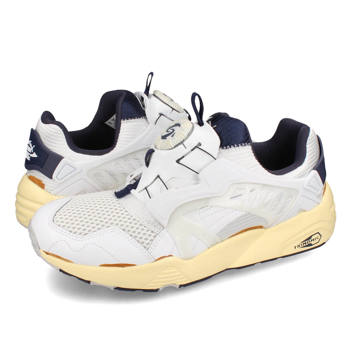 PUMA DISC BLAZE THE NEVERWORN II WHITE/NEW NAVY