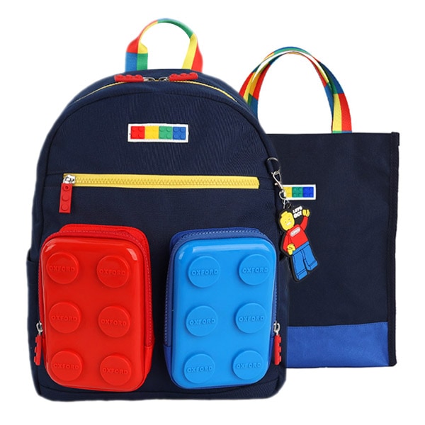 【正規品】小学生 男の子用 リュック＆補助バッグセット 新学期 入学祝い プレゼント ネイビー