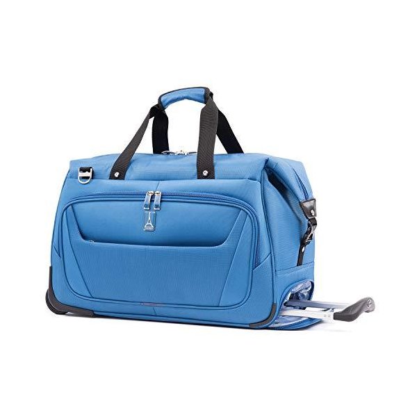 Travelpro Maxlite 5-Carry-On Rolling Duffel Bag， Azure Blue， 20-Inch 並行輸入品