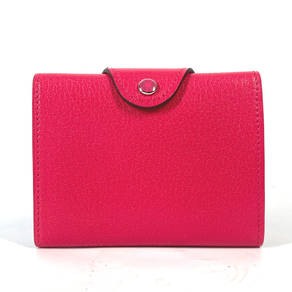 2つ折り財布 イリアード コンパクト セリエ コインケース カードケース シェーブル ピンク 105,270円