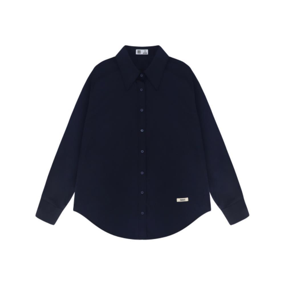 ROCKCAKE Beige Label Shirt Navy RC24TP12300