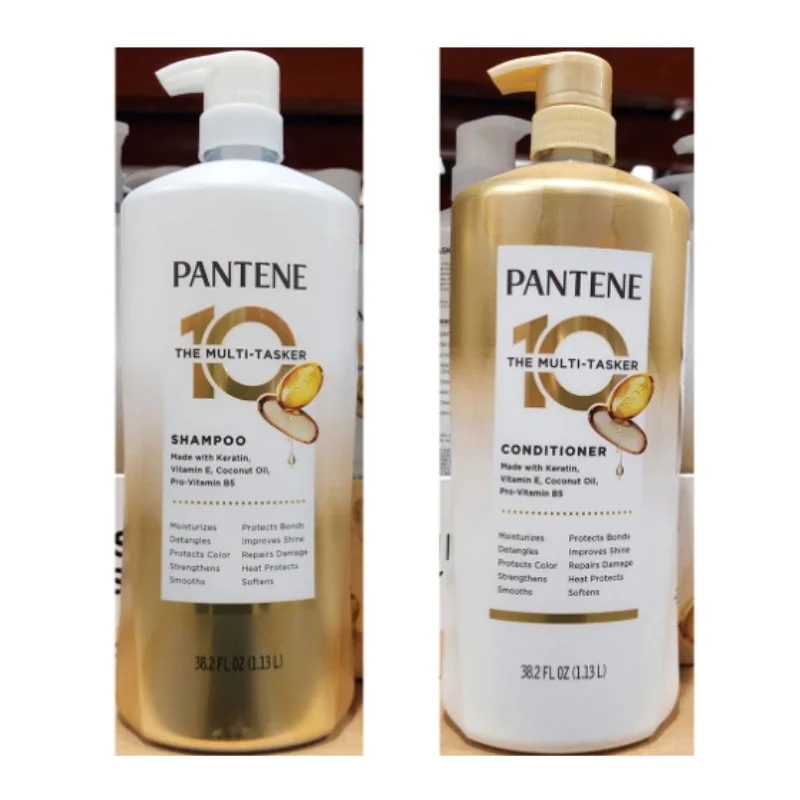 [1+1] マルチタスカー10 シャンプー 1.13L / コンディショナー 1.13L / 全髪質用 10in1 PRO-Vitamin B5 大容量 ヘアケア セット