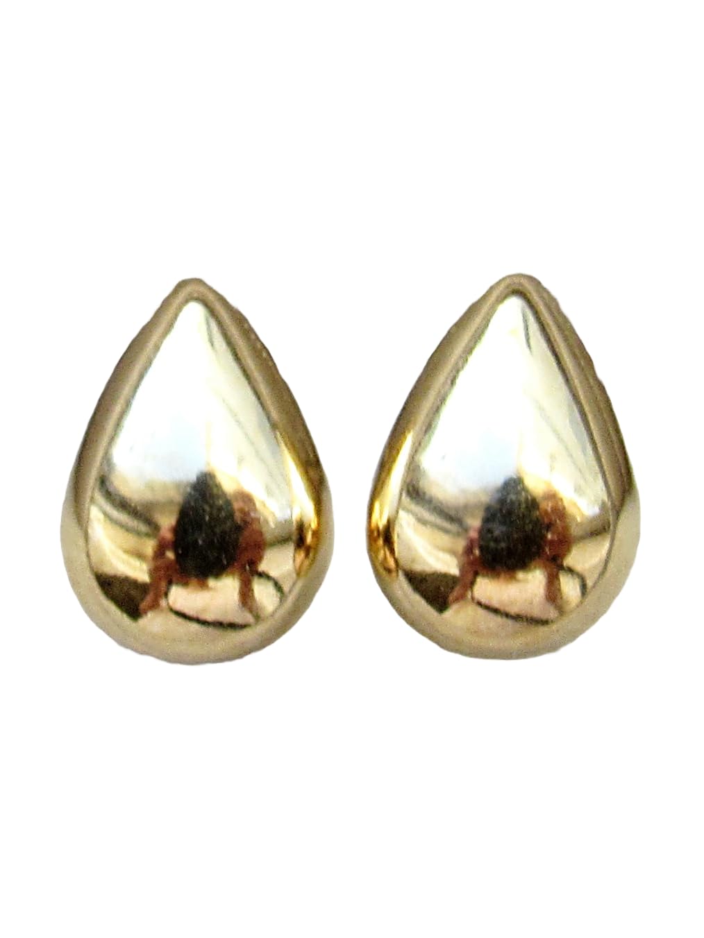 18K ピアス 無垢 全て18K ゴールド しずく ドロップ つけっぱなし K18 18金 18キン 刻印 スタッド 18KYG
