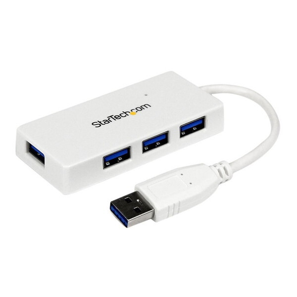 StarTech ST4300MINU3W ホワイト [4ポート SuperSpeed USB3.0ハブ]