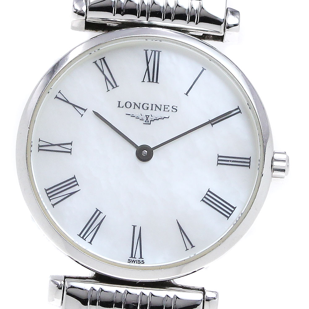 ロンジン LONGINES L4.209.4 グランドクラシック クォーツ レディース _839616【中古】その他 ブランド腕時計