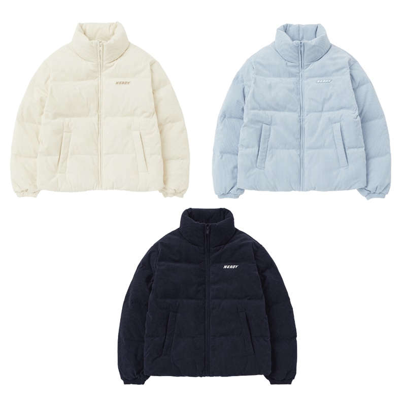 コーデュロイダウンジャケット / 男女共用