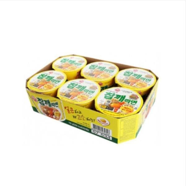 (NEW)オットゥギ ごまラーメン容器カップラーメン110g 6個×3個