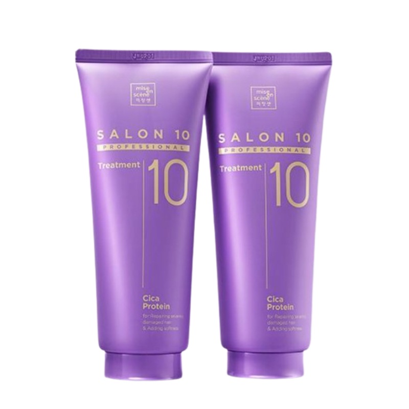 【1+1】［カリナPick］サロン10 プロフェッショナル シカプロテイントリートメント, 215ml