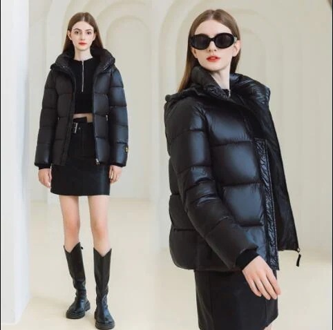 綿入れの女性にはゆったりとした綿入れの綿入れの中に長い洋風のコート