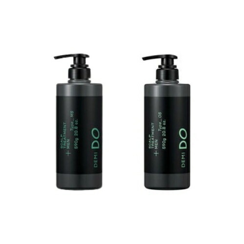 【選べるタイプ】デミドゥ スカルプトリートメント メン 590g タイプ MS / OS ポンプ ボトル ヘア＆スカルプ NS4 5 混合肌 オイリースキン