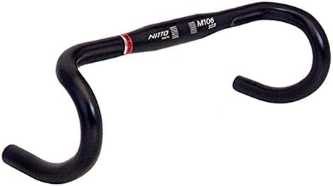 NITTO(日東) ドロップハンドル M106-SSB 400.0 ブラック M106SSB-400