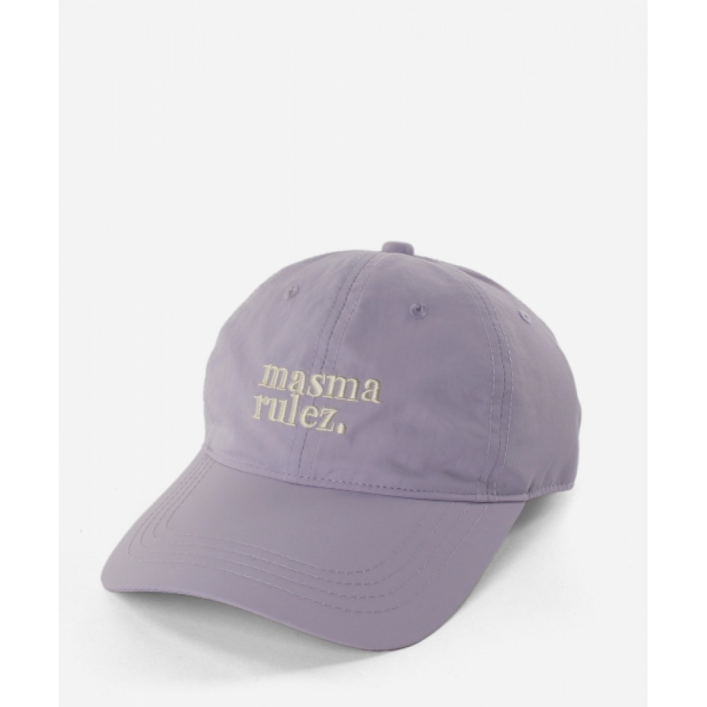 マスマルーレス MSMRZ ロゴボールキャップ-ラベンダー