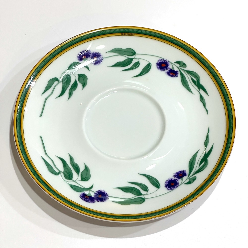 お皿 花柄 プレート 食器 陶器 陶器 ホワイト
