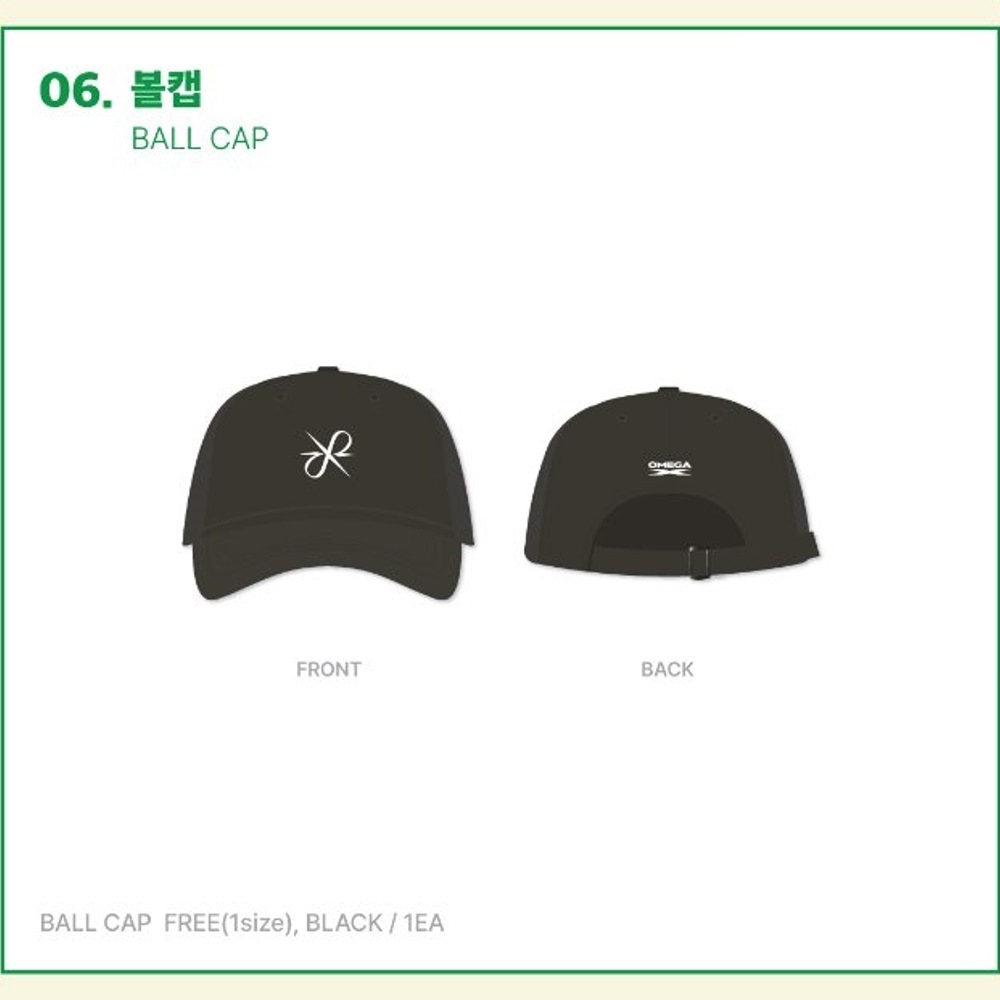 [公式] OMEGAX 3rd ANNIVERSARY POP-UP STORE MD : BALL CAP